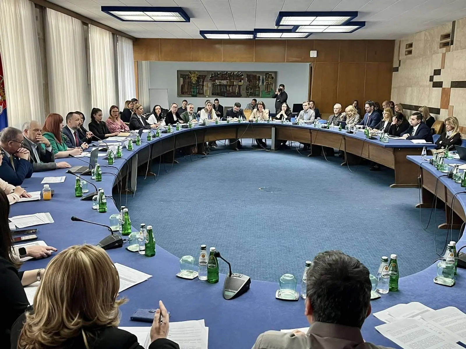 Састанак руководиоца Оперативног тима и главног преговарача са председницима преговарачких група